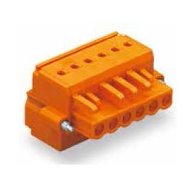 Connecteur femelle Orange ref. 231-2304/107-000 Wago