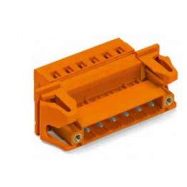 Connecteur mâle 2,5 mm2 orange ref. 231-635/129-000 Wago