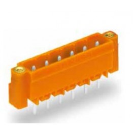 Connecteur mâle orange ref. 231-334/108-000 Wago