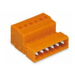 Connecteur mâle 2,5mm2 Orange ref. 231-632 Wago