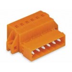 Connecteur mâle 2,5mm2 Orange ref. 231-632/019-000 Wago