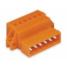 Connecteur mâle 2,5mm2 Orange ref. 231-636/019-000 Wago