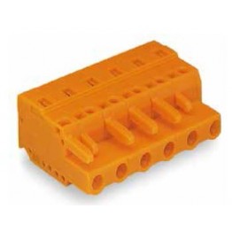 Connecteur femelle orange ref. 231-702/026-000 Wago