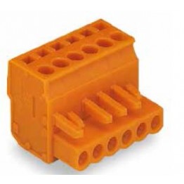 Connecteur femelle Orange ref. 232-402/026-000 Wago